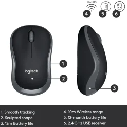 Logitech MK330 Trådlöst tangentbord och mus