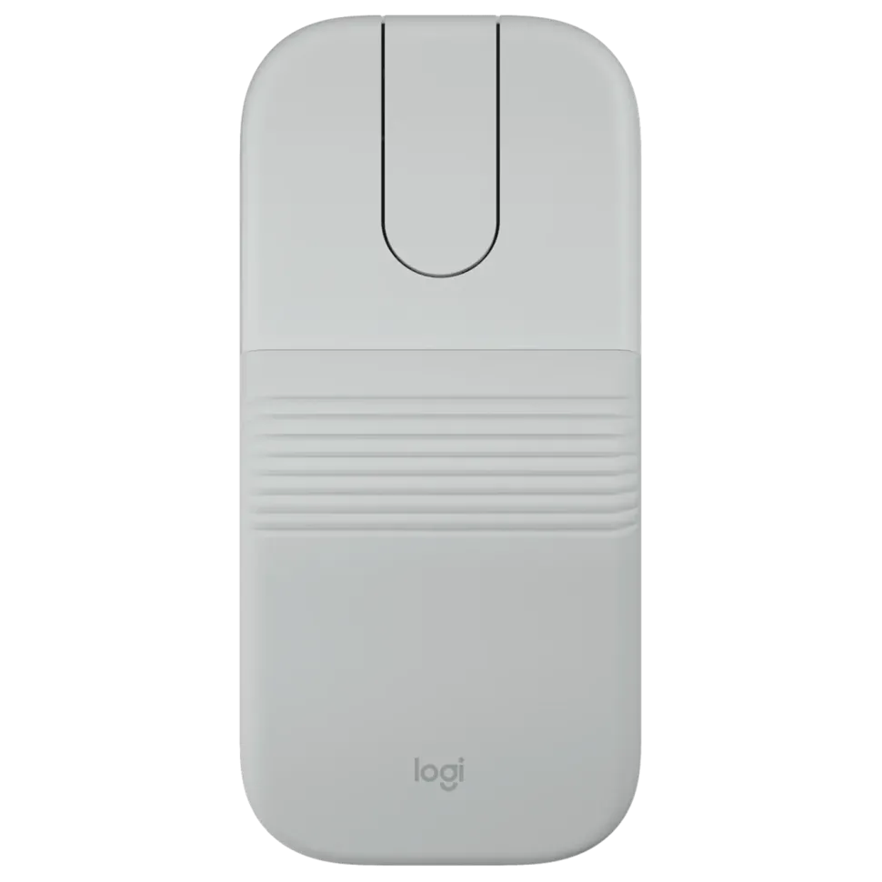 Logitech Mobi Fold hopfällbar trådlös mus Off-white