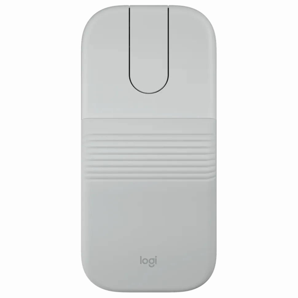 Logitech Mobi Fold hopfällbar trådlös mus Off-white