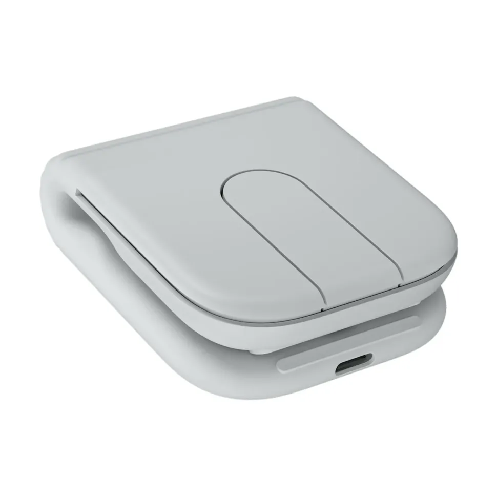 Logitech Mobi Fold hopfällbar trådlös mus Off-white