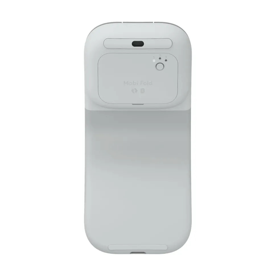 Logitech Mobi Fold hopfällbar trådlös mus Off-white