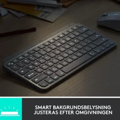 Logitech MX Keys Mini Trådlöst tangentbord Grå