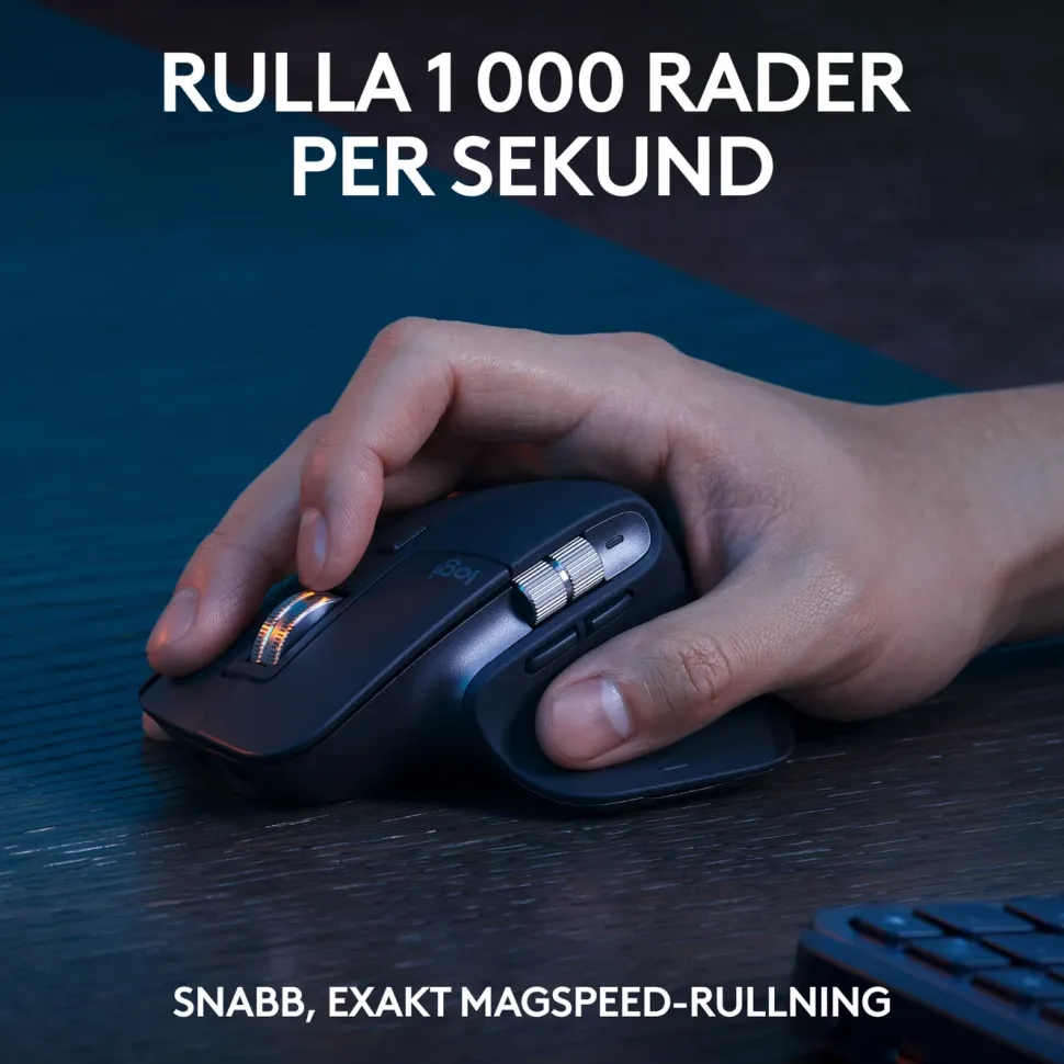 Logitech MX Keys S COMBO Trådlöst Tangentbord och Mus
