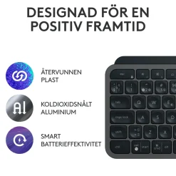Logitech MX Keys S COMBO Trådlöst Tangentbord och Mus