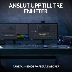 Logitech MX Keys S Trådlöst tangentbord Graphite