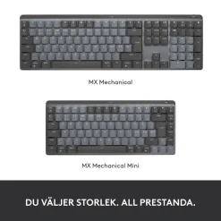 Logitech Mx Mechanical Mekaniskt tangentbord Brown Tactile Quiet