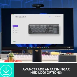 Logitech Mx Mechanical Mekaniskt tangentbord Brown Tactile Quiet
