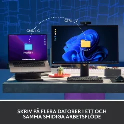 Logitech Mx Mechanical Mini Trådlöst mekaniskt tangentbord Brown Tactile Quiet