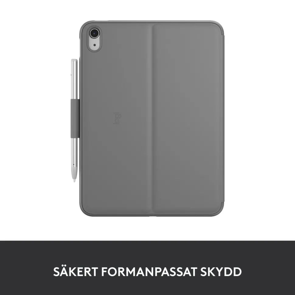 Logitech Slim Folio Tangentbordsfodral för iPad (10:e gen) och iPad (A16)