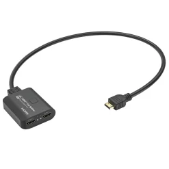 Luxorparts Aktiv HDMI-splitter 2-vägs