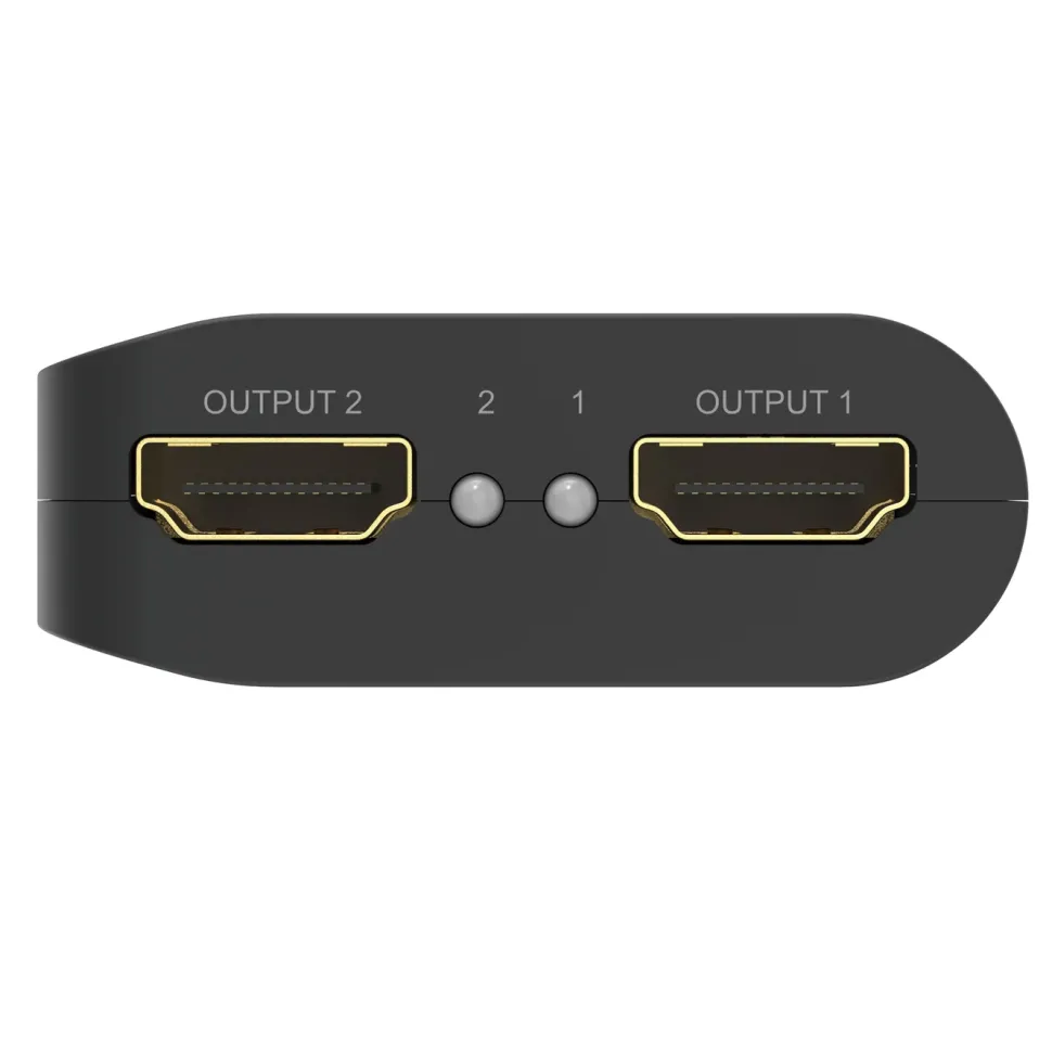 Luxorparts Aktiv HDMI-splitter 2-vägs