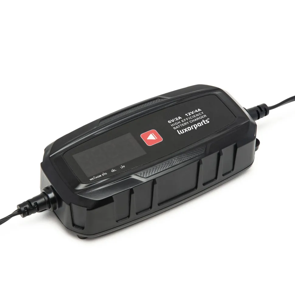 Luxorparts Bilbatteriladdare 4 A