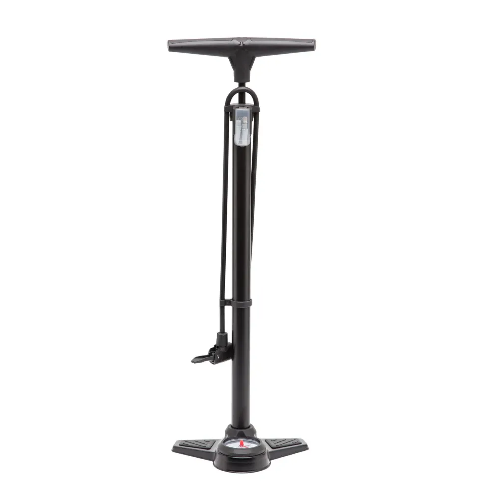 Luxorparts Cykelpump med tryckmätare