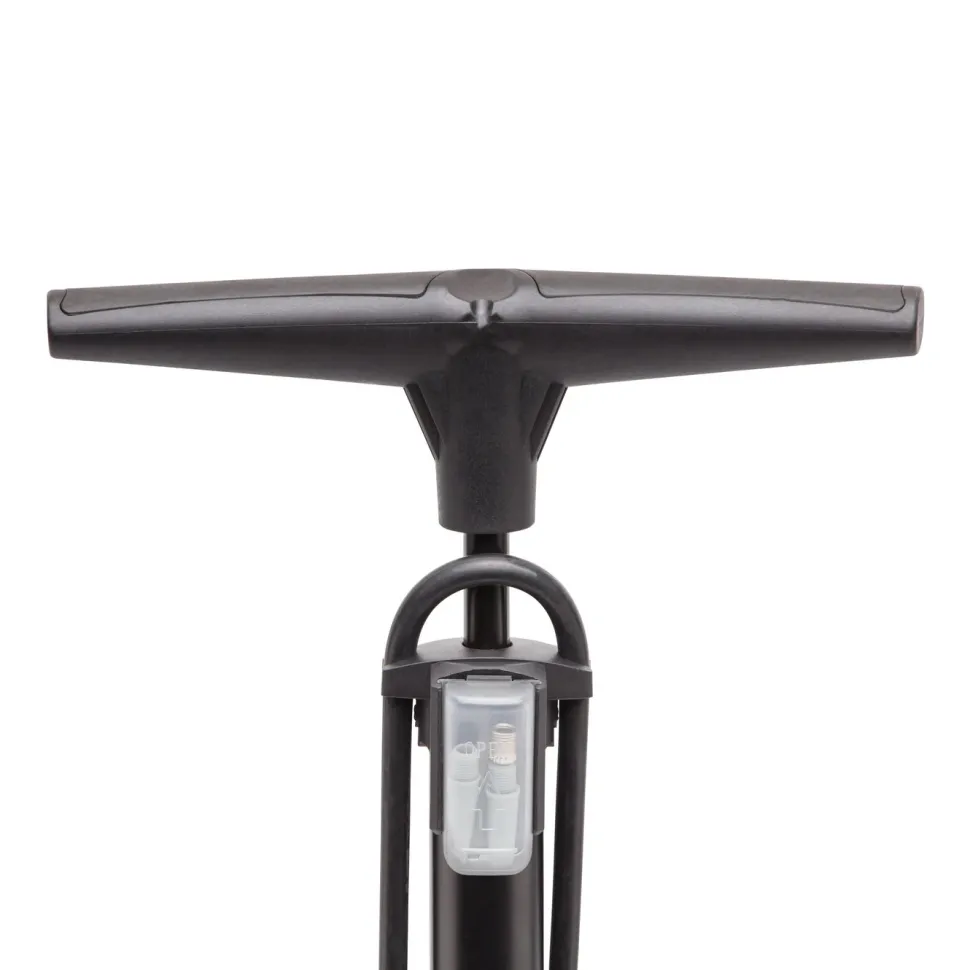 Luxorparts Cykelpump med tryckmätare