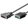 Luxorparts DVI-A till VGA-kabel 1,8 m