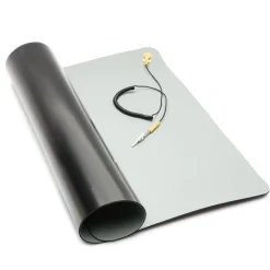 Luxorparts ESD-bänkmatta med jordningsklämma 50x60 cm