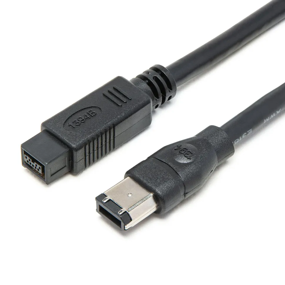 Luxorparts Firewire 800-kabel 9-pin till 6-pin