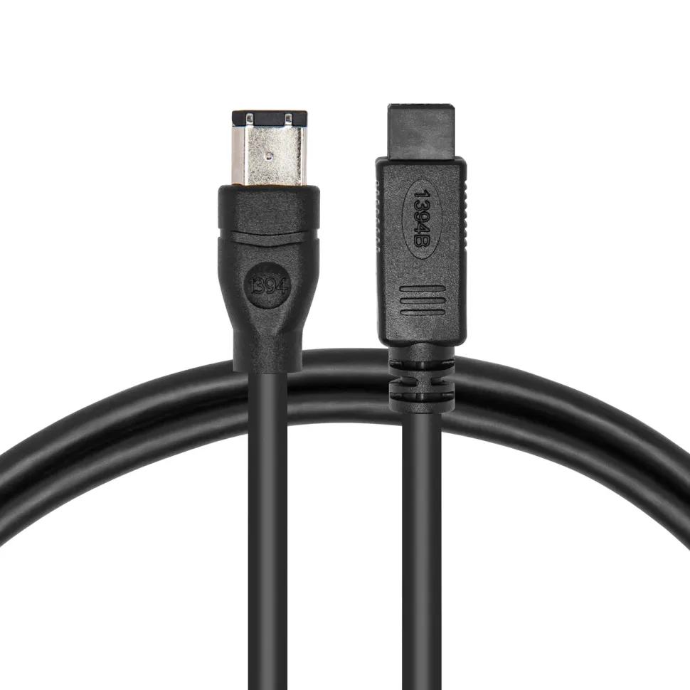 Luxorparts Firewire 800-kabel 9-pin till 6-pin