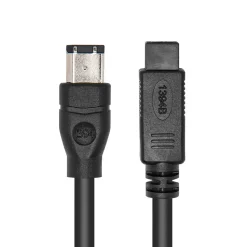 Luxorparts Firewire 800-kabel 9-pin till 6-pin