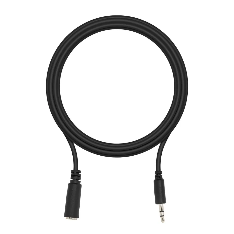 Luxorparts Förlängningskabel med 3,5 mm-kontakt 2 m
