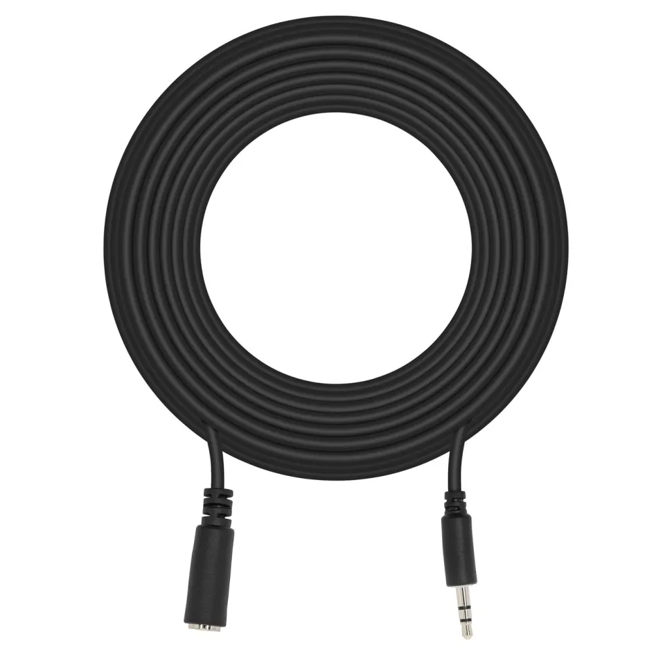 Luxorparts Förlängningskabel med 3,5 mm-kontakt 5 m