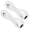 Luxorparts Förlängningskabel Jordad 5 m 2-pack