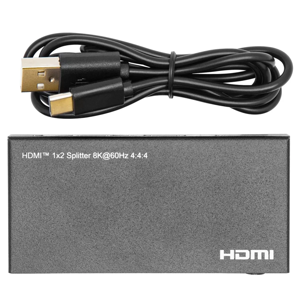 Luxorparts HDMI Splitter 8K 2-vägs