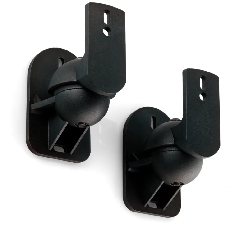 Luxorparts Högtalarfäste 2-pack Svart