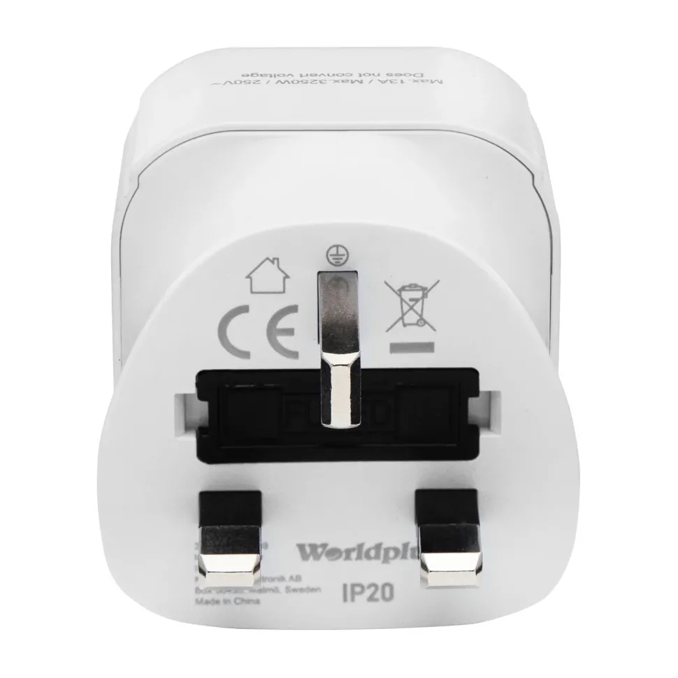 Luxorparts Jordad reseadapter UK