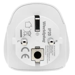 Luxorparts Jordad reseadapter Universal till Sverige