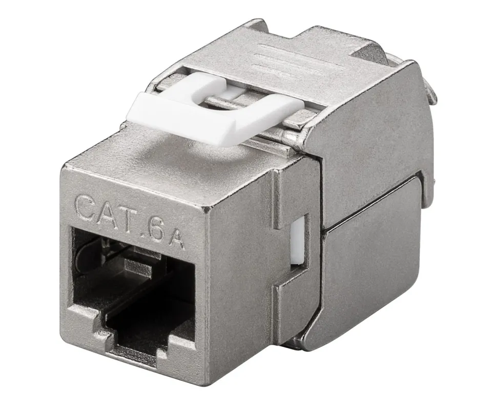 Luxorparts Keystone-jack Cat. 6a FTP verktygsfri