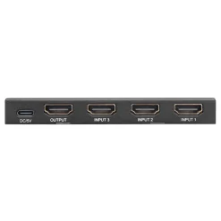 Luxorparts 4K HDMI-switch med fjärrkontroll 3-vägs