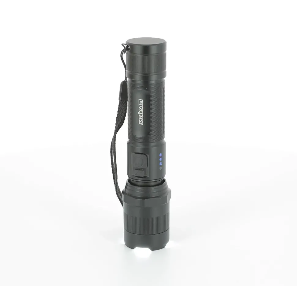 Luxorparts Laddningsbar ficklampa 1000 lm
