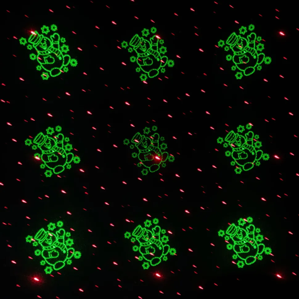 Luxorparts Laserprojektor Julmönster
