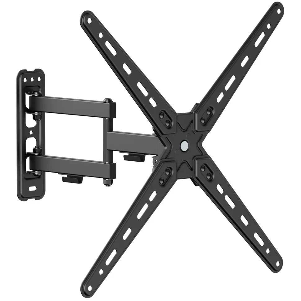 Luxorparts 3-ledat väggfäste för skärm 13" till 55"