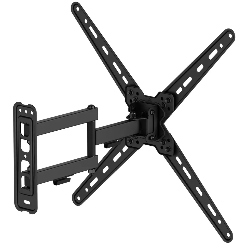 Luxorparts 3-ledat väggfäste för skärm 13" till 55"