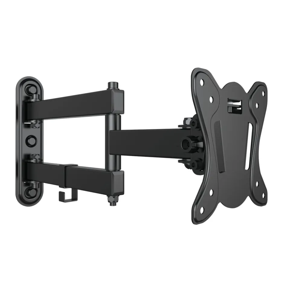 Luxorparts 3-ledat väggfäste för skärm 13-27"