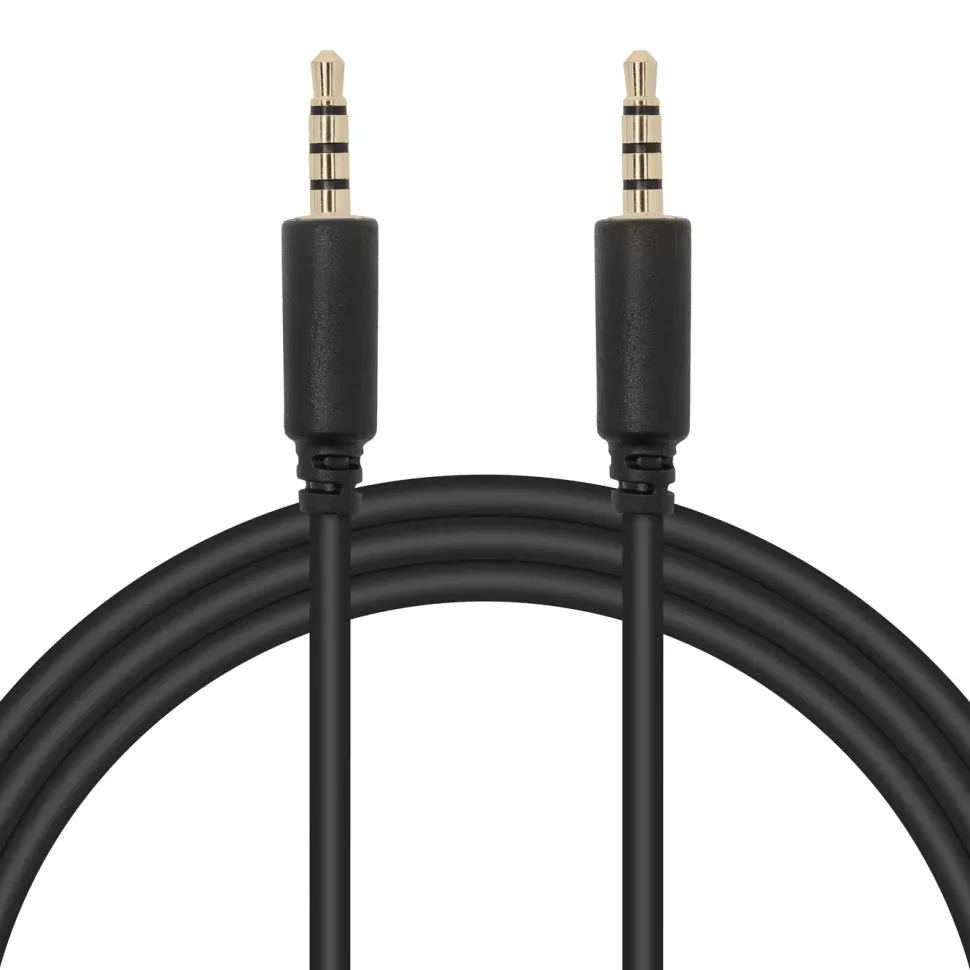 Luxorparts Ljudkabel med 3,5 mm-kontakt 2 m