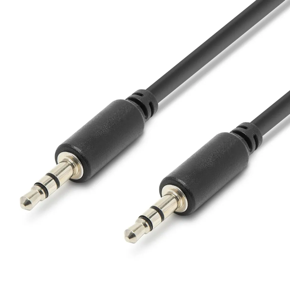 Luxorparts Ljudkabel med 3,5 mm-kontakt 2 m