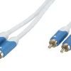 Luxorparts Ljudkabel 2x RCA 0,5 m
