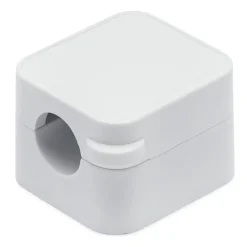 Luxorparts Magnetisk kabelklämma Vit (3-pack)