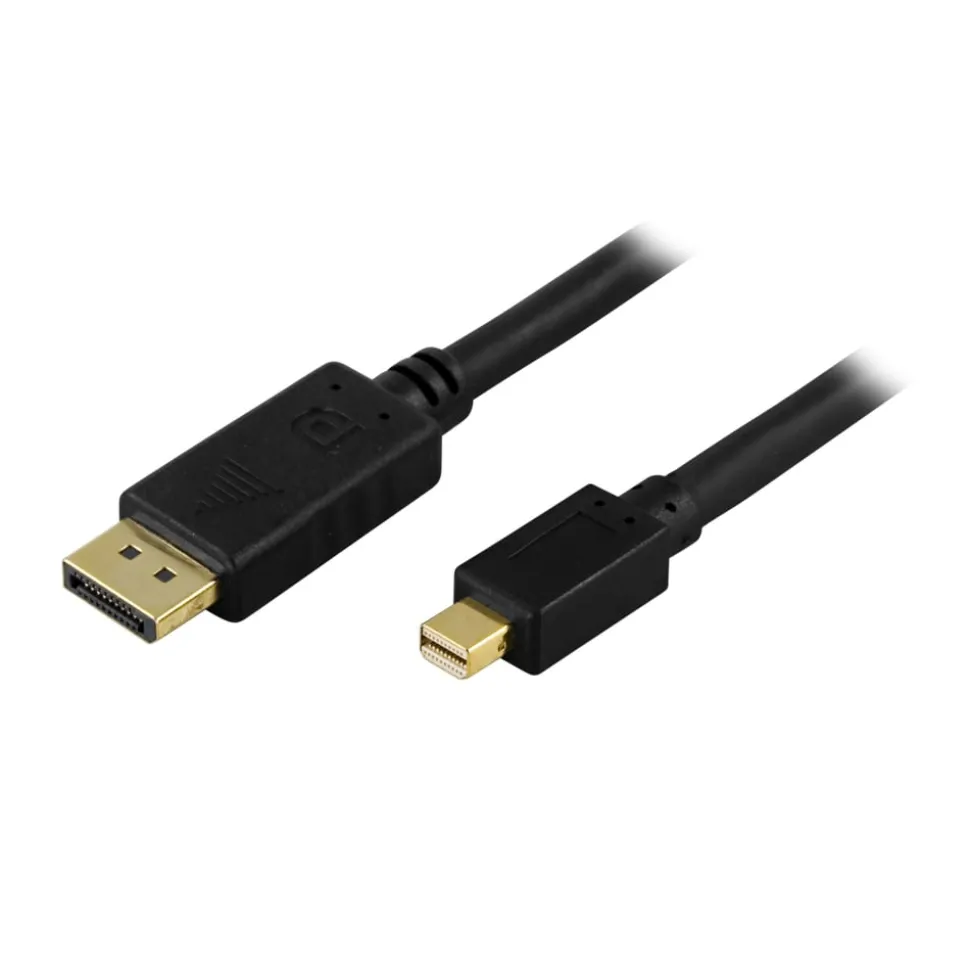 Luxorparts Mini-displayport till Displayport-kabel 1 m