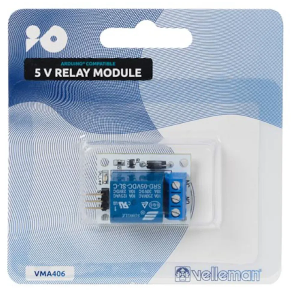 Luxorparts Relämodul för Arduino 1x