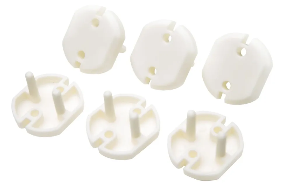 Luxorparts Skyddsplugg för vägguttag 6-pack