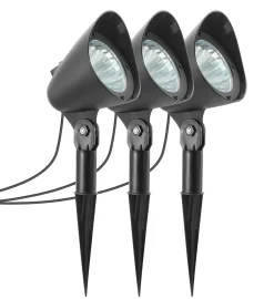 Luxorparts Solcellsdriven nattbelysning 3-pack