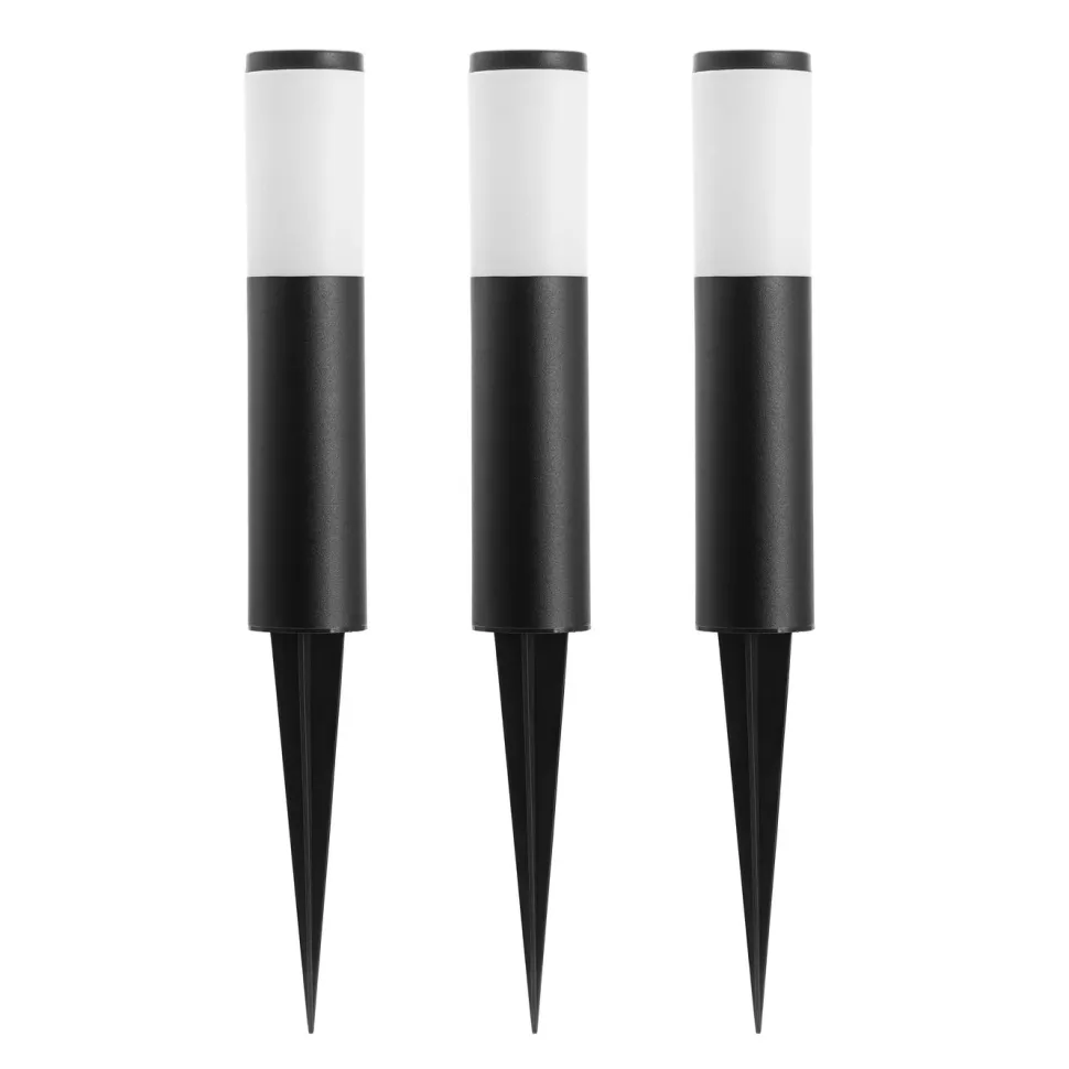 Luxorparts 245 Solcellsdriven pollare 3-pack