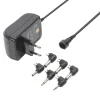 Luxorparts Ställbar nätadapter 3-12 V (DC) 18 W