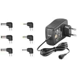 Luxorparts Ställbar nätadapter 3-12 V (DC) 27 W