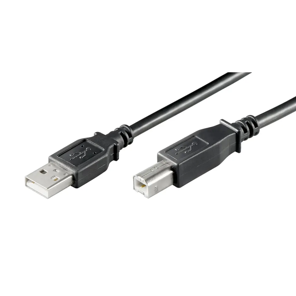 Luxorparts USB-B-kabel Svart 5 m