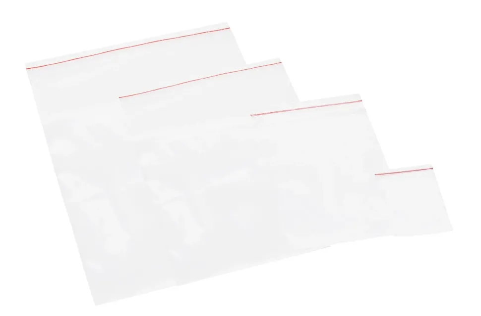 Luxorparts Zip-påse 70x100 mm 100-pack